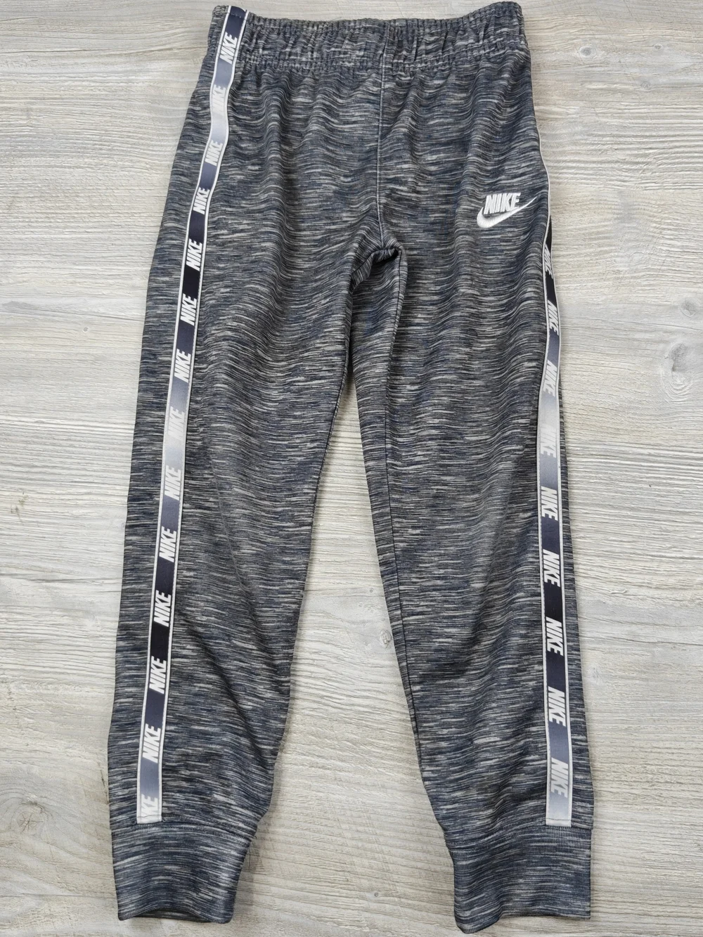 Boys' Nike Jogger Sweatpants Size 5-6 Years Gray Heathered Athletic Track Pants
